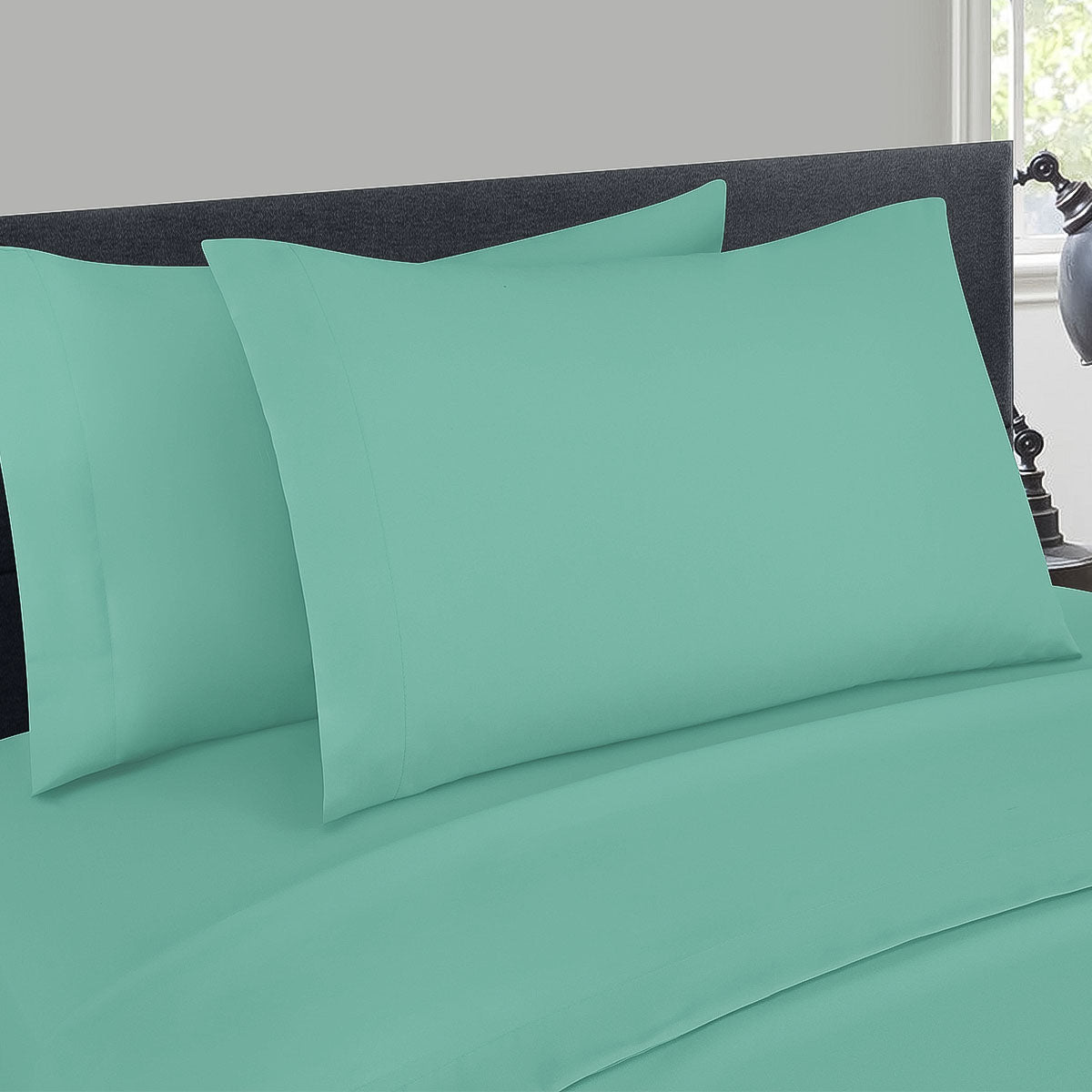 Sábanas Alix Eucalipto Queen | 100% Microfibra | Ultrasuave*