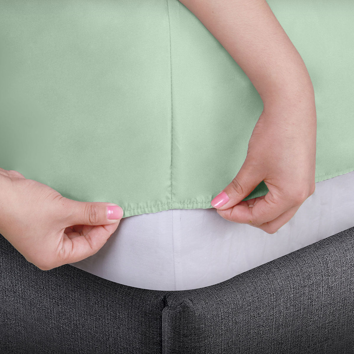 Sábanas Bari · 100% Algodón · Tejido de Satín de 300 Hilos.