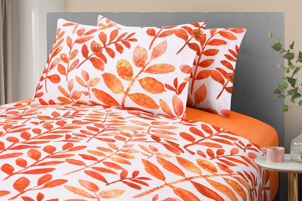 Sábanas Branch Arcilla Individual | 100% Microfibra | Ultrasuave*