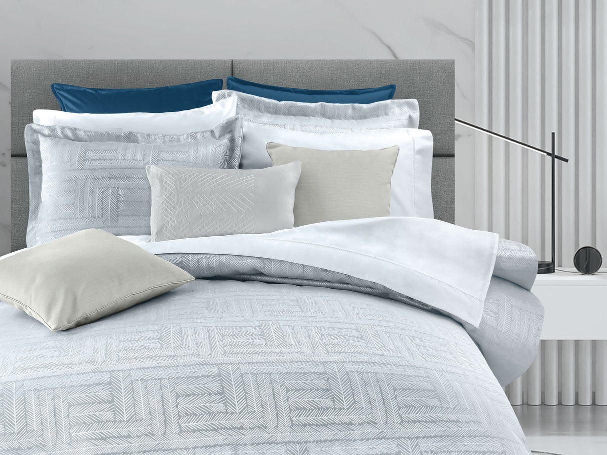 Coordinado Bruce | Duvet con relleno y fundas decorativas | Tejido de Jacquard