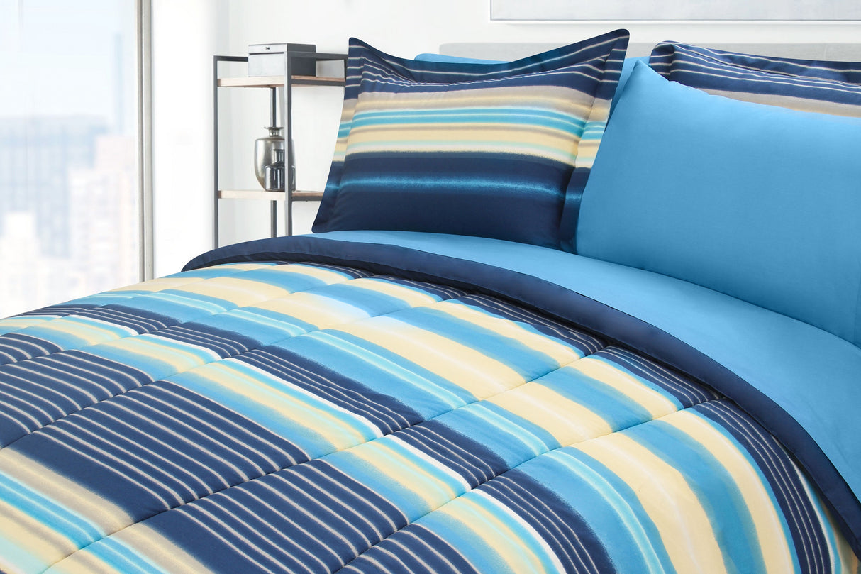 Coordinado Barents Juego de Sábanas, Edredón y Funda decorativa | 100% Algodón*