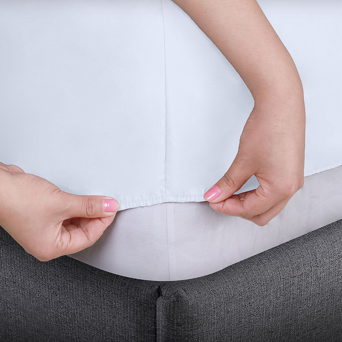 Sábanas Bari · 100% Algodón · Tejido de Satín de 300 Hilos.