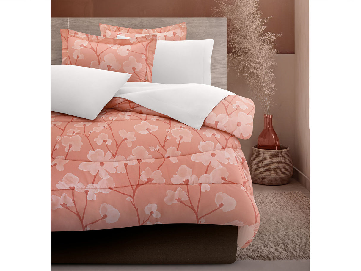 Edredón Cindel Coral | 100% Algodón