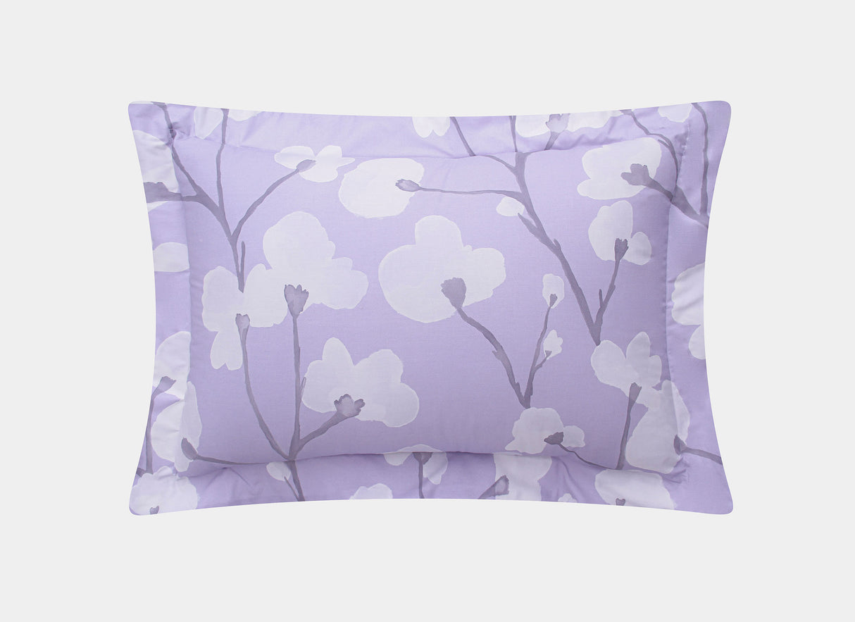 Coordinado Cindel Lila | Edredón y Fundas decorativas | 100% Algodón