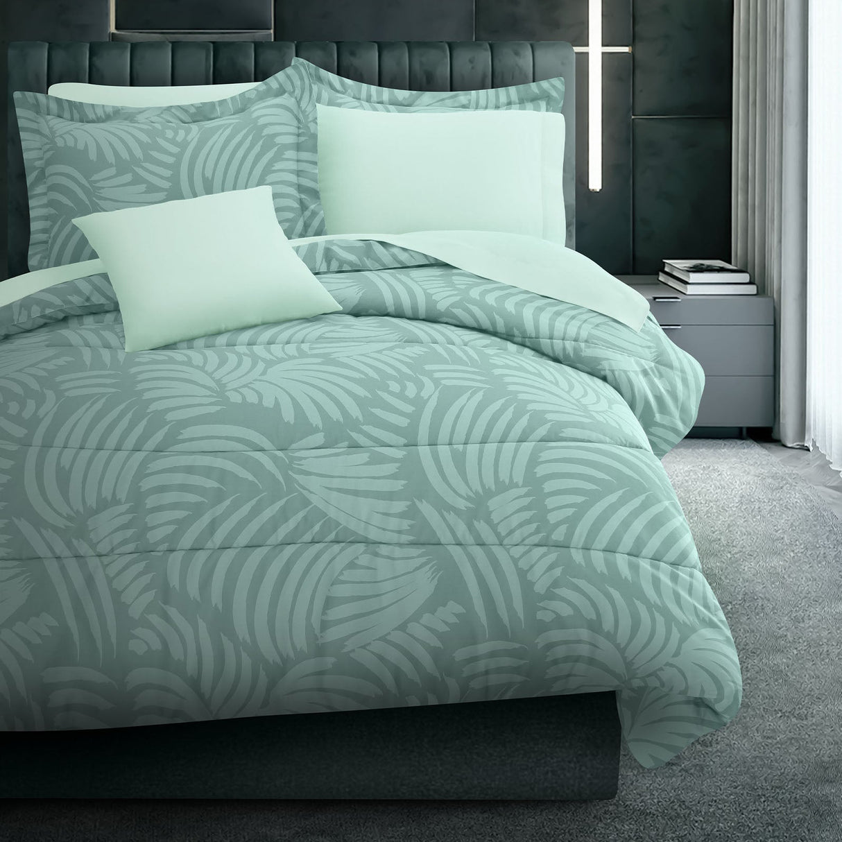 Coordinado Carel | Edredón y Fundas decorativas | 100% Algodón