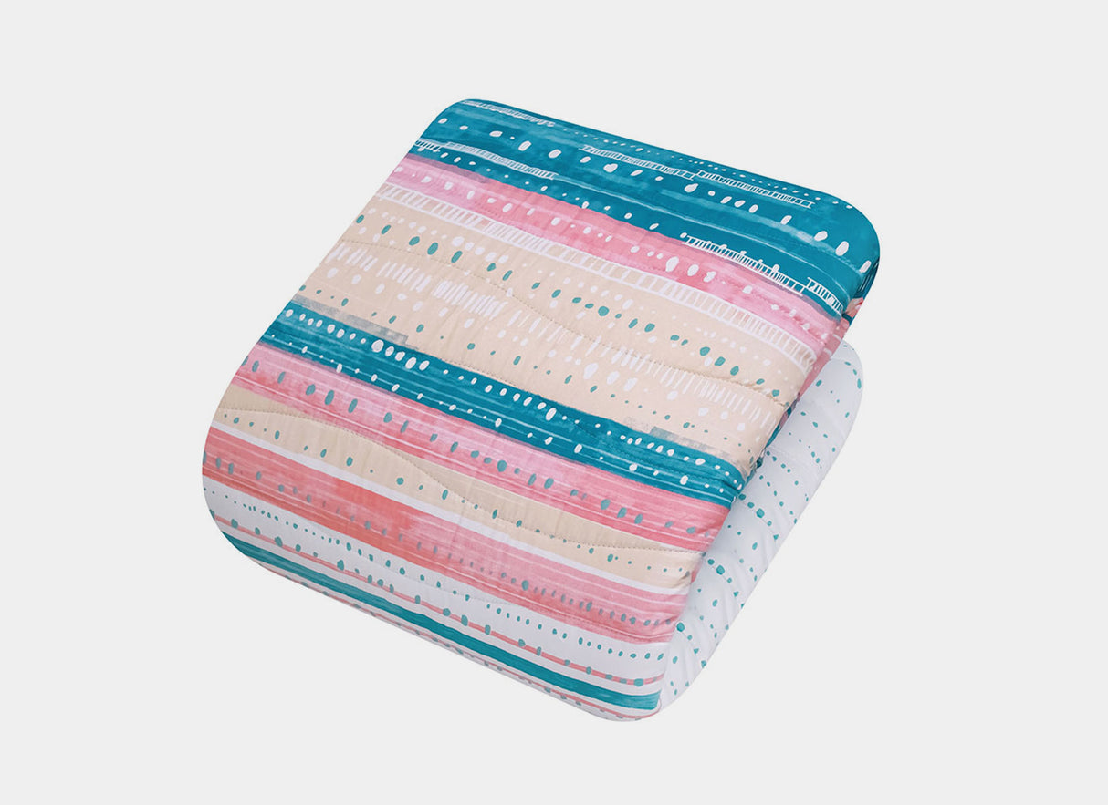 Coordinado Carly | Colcha y Fundas decorativas | Microfibra Ultrasuave