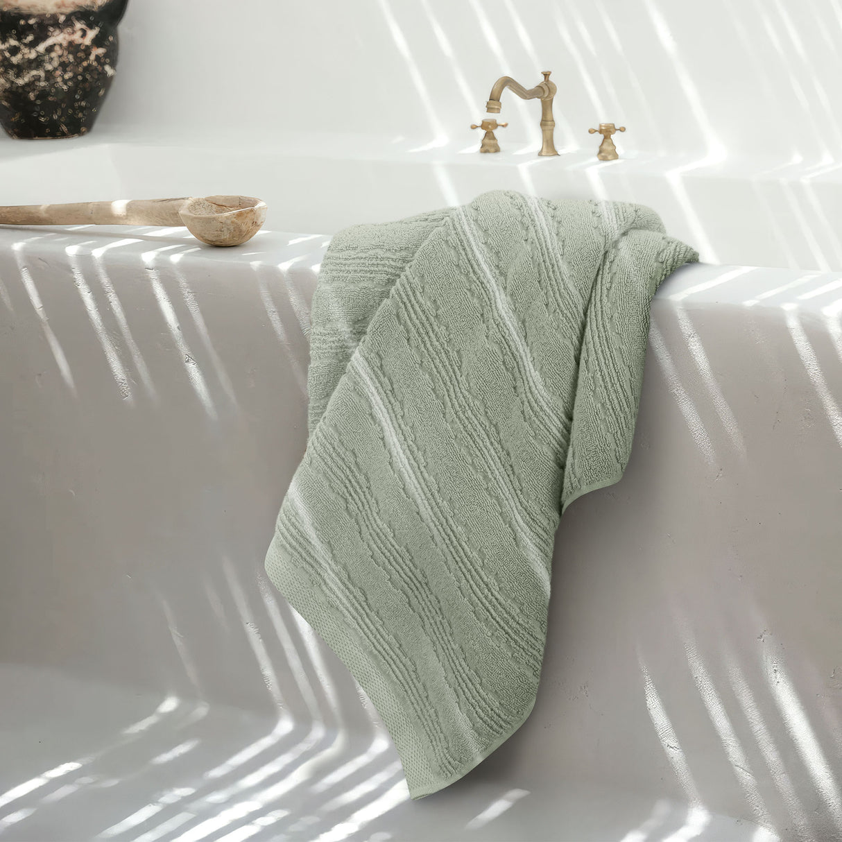 Toalla Darius Verde Seco