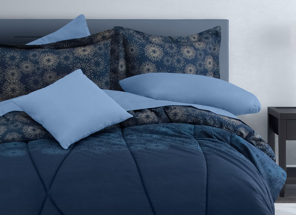 Coordinado Drusel | Edredón y Fundas decorativas | 100% Algodón