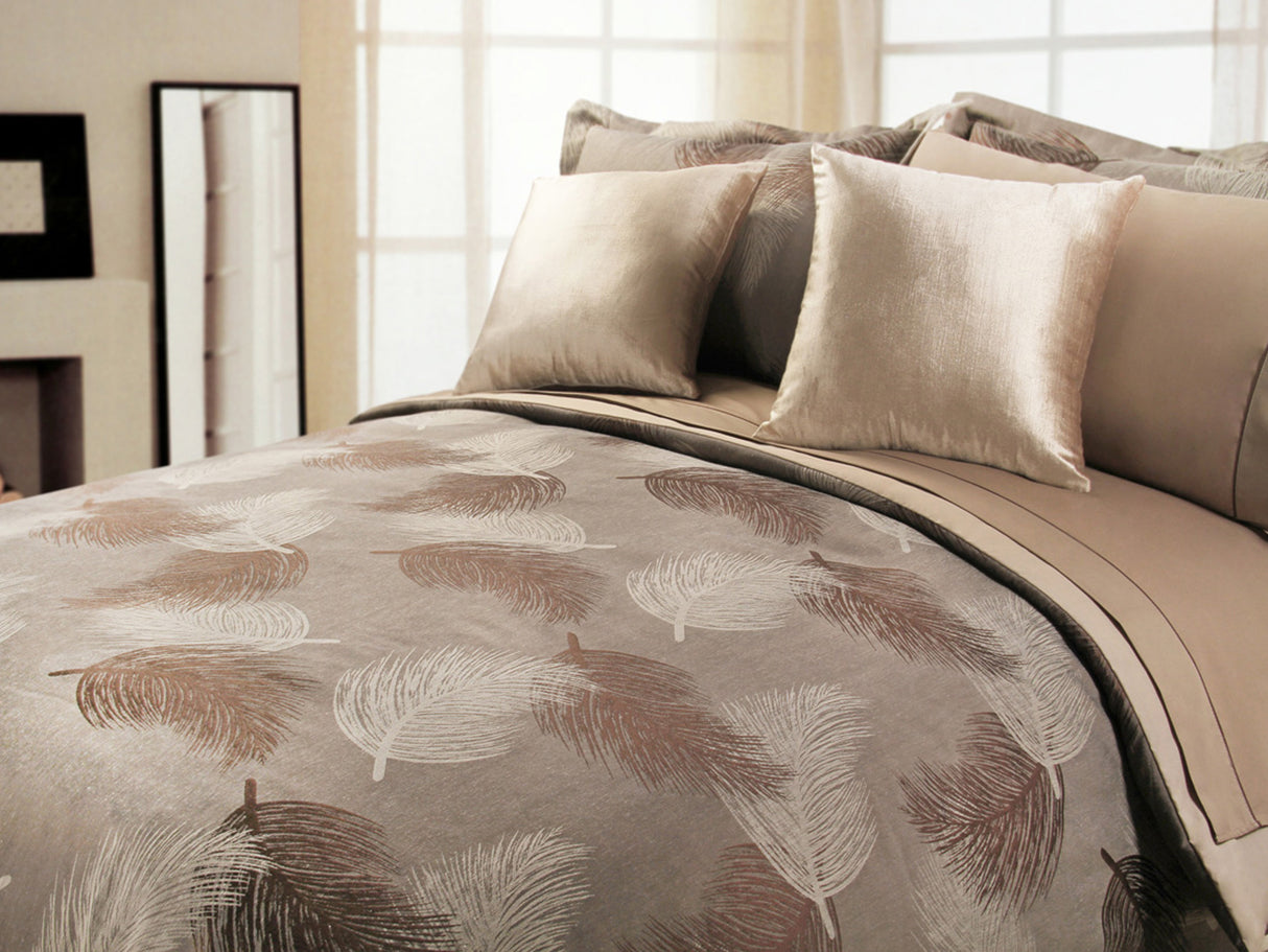 Cubre Edredón Federer Matrimonial | Tejido de Jacquard*