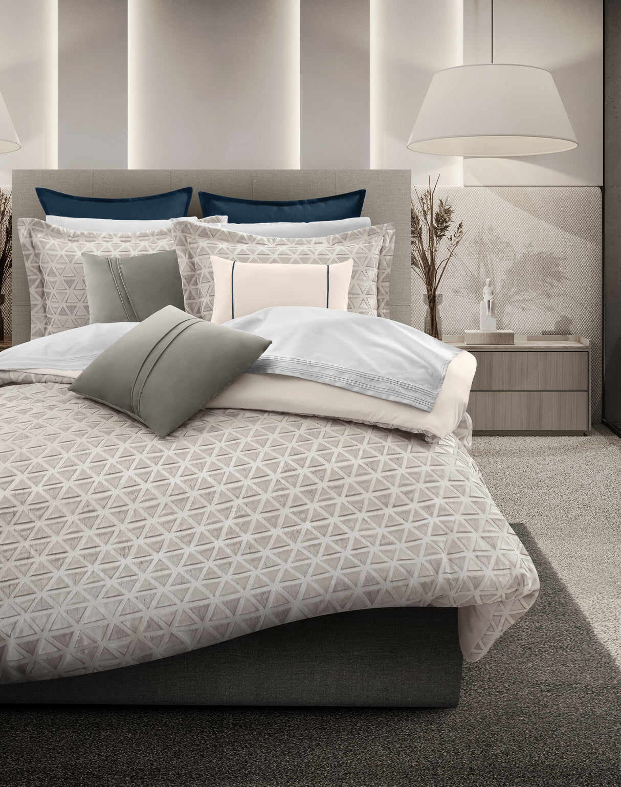 Cubre Edredón Ferran Matrimonial - Queen | Jacquard*