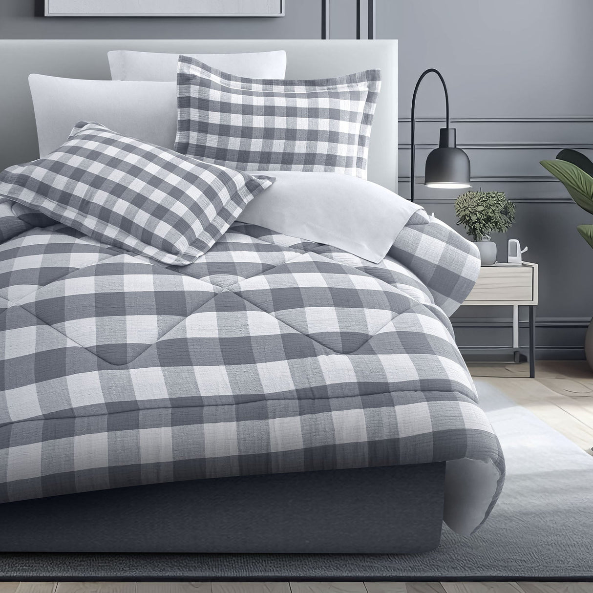 Edredón Gerard con tallas de Edredón matrimonial, King size, Individual y Queen size. El descanso que mereces con Edredones Dalfiori de Microfibra