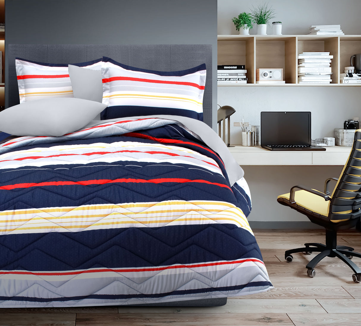 Colcha Husai Matrimonial | Microfibra Ultrasuave*