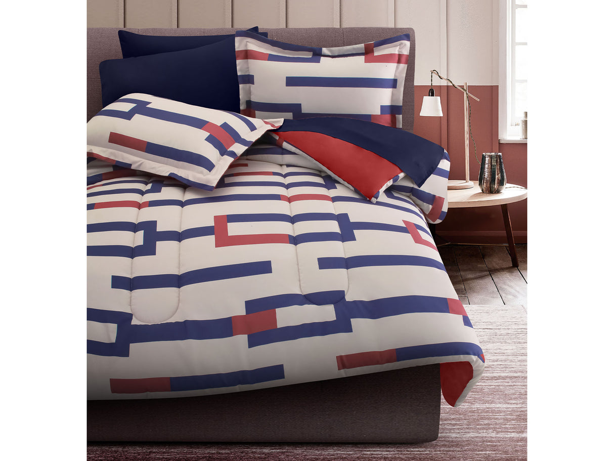 Edredón Italo Azul | Microfibra Ultrasuave