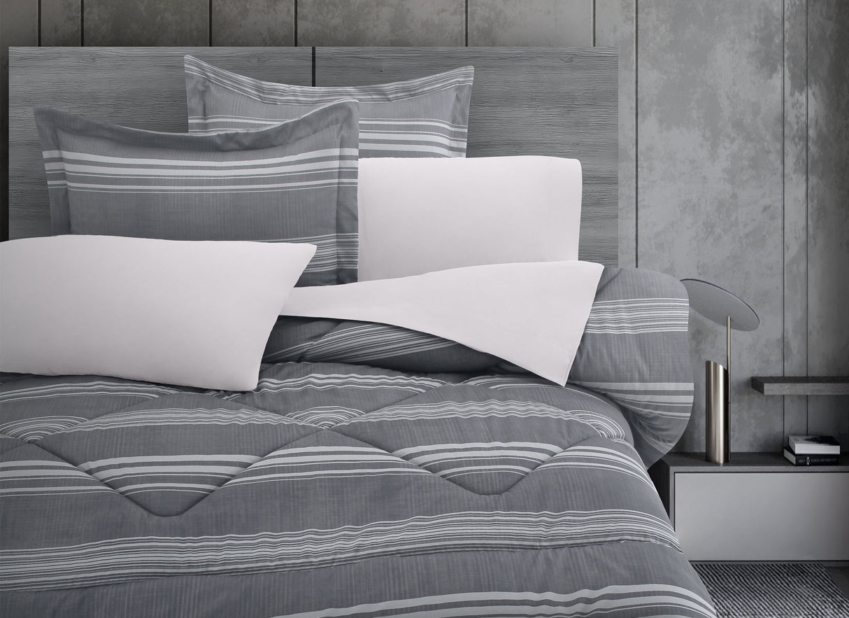 Coordinado Jensen | Edredón y Fundas decorativas | Microfibra Ultrasuave