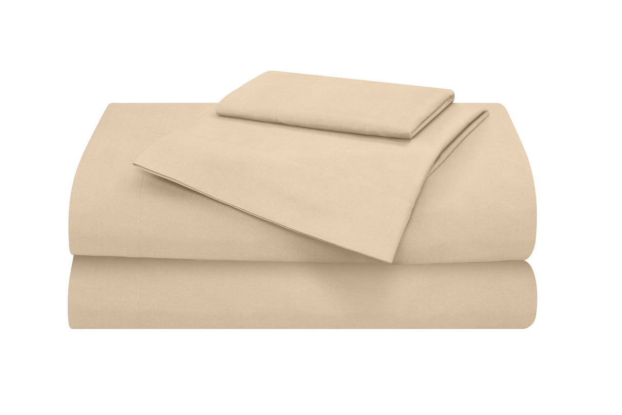 Sábanas Ana Arena King | 100% Microfibra | Ultrasuave*