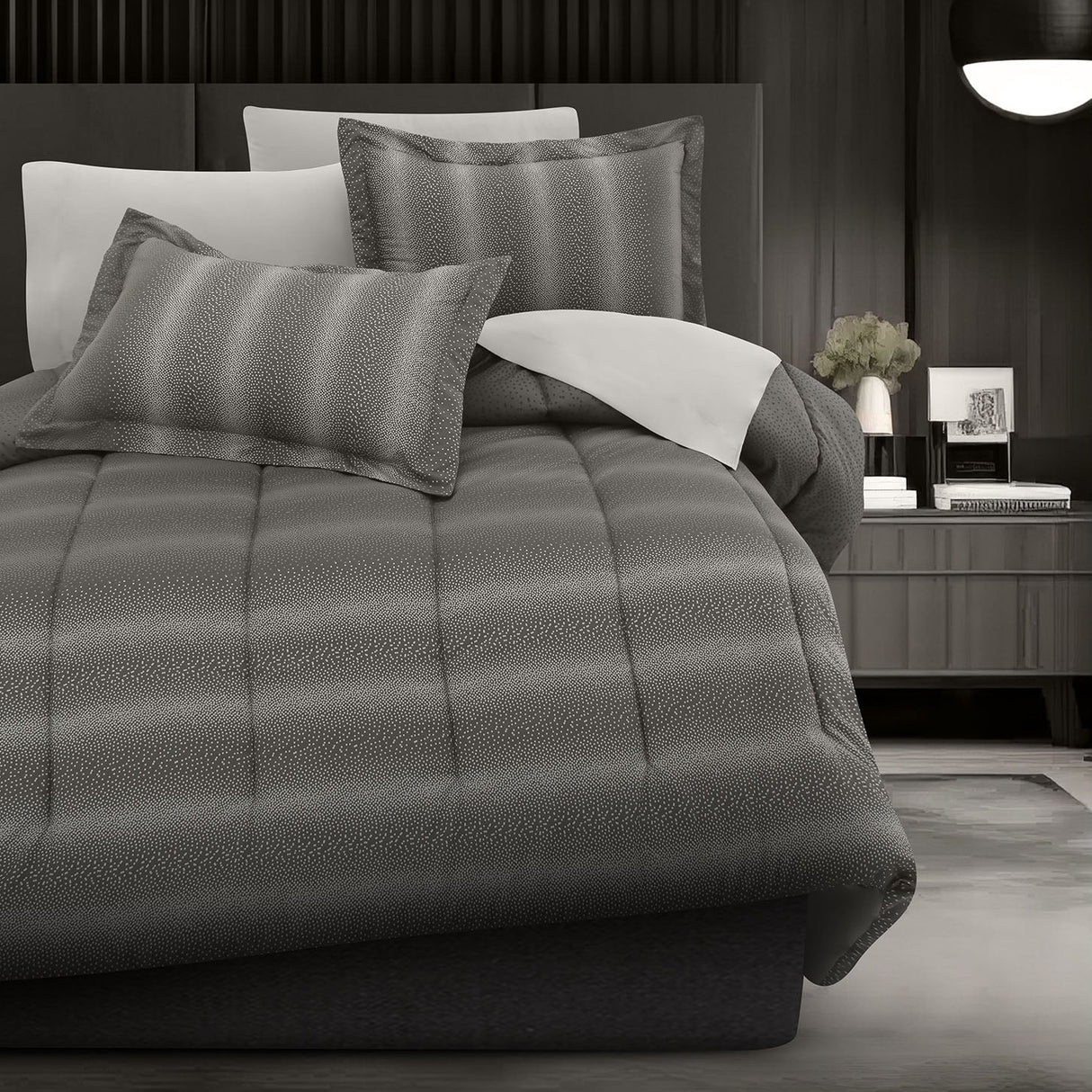 Coordinado Jurgen | Edredón y Fundas decorativas | Microfibra Ultrasuave