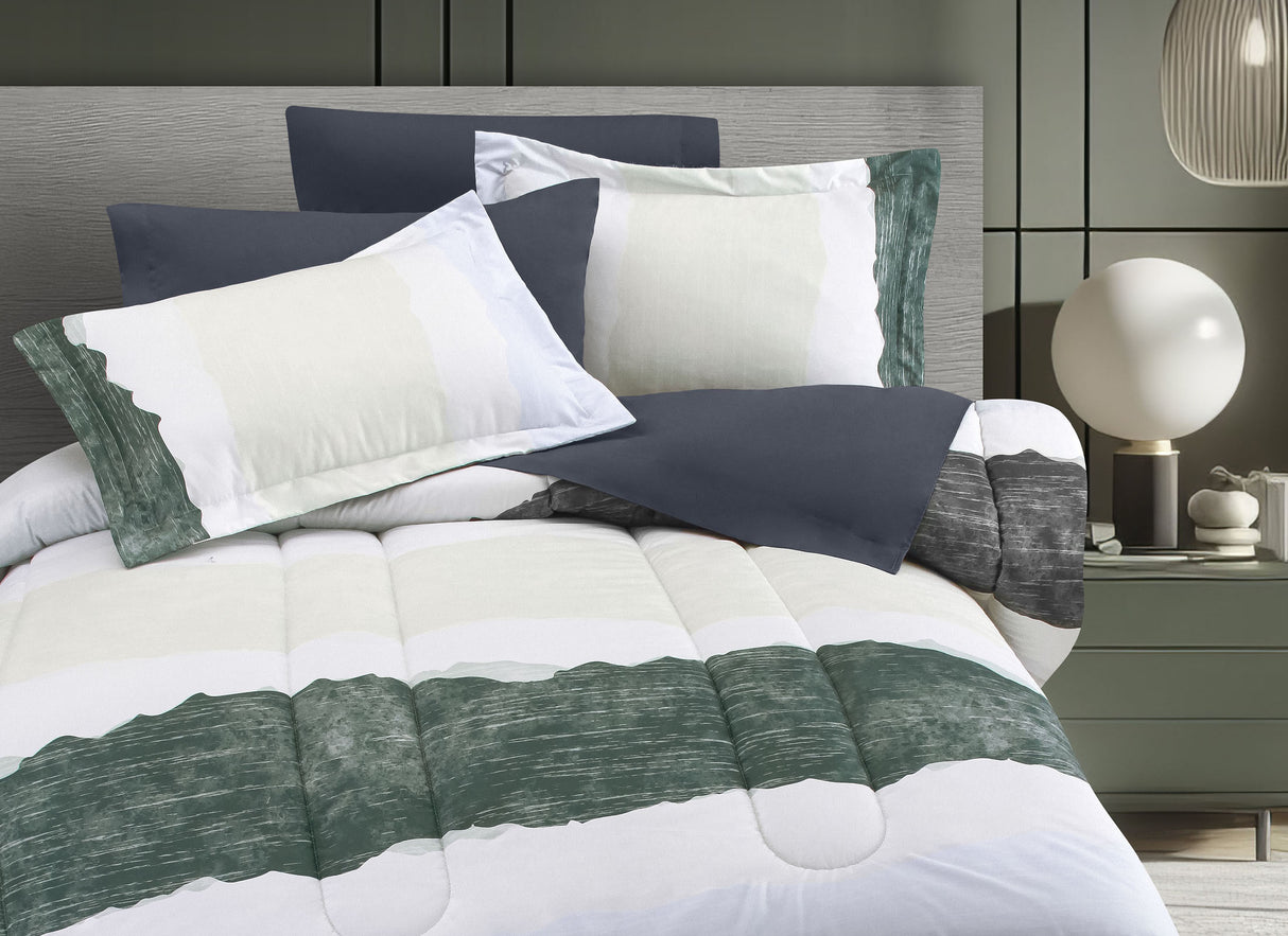 Coordinado Kumico | Edredón y Fundas decorativas | Microfibra Ultrasuave