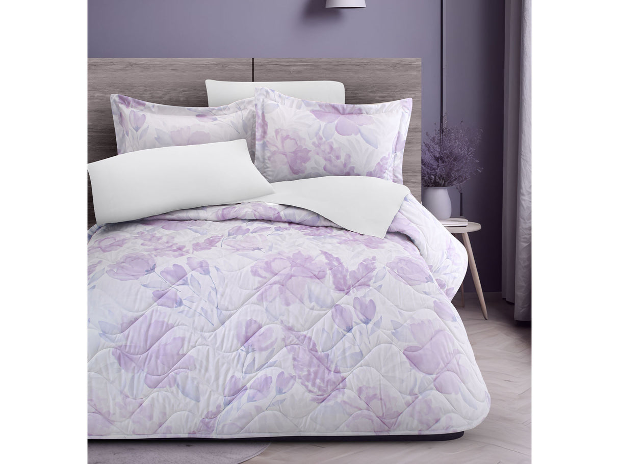 Colcha Mauve | Microfibra Ultrasuave