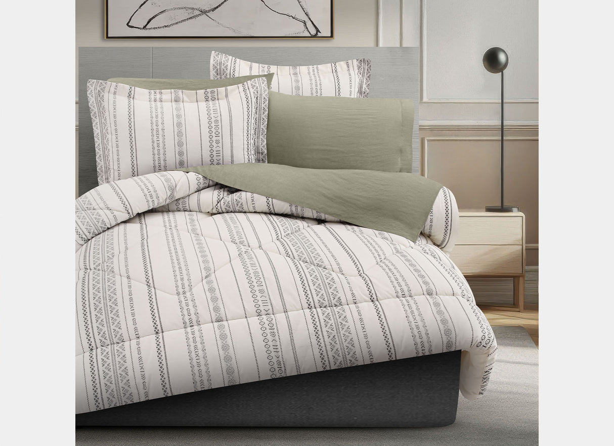 Edredón Nanuked con tallas de Edredón matrimonial, King size, Individual y Queen size. El descanso que mereces con Edredones Dalfiori de Microfibra