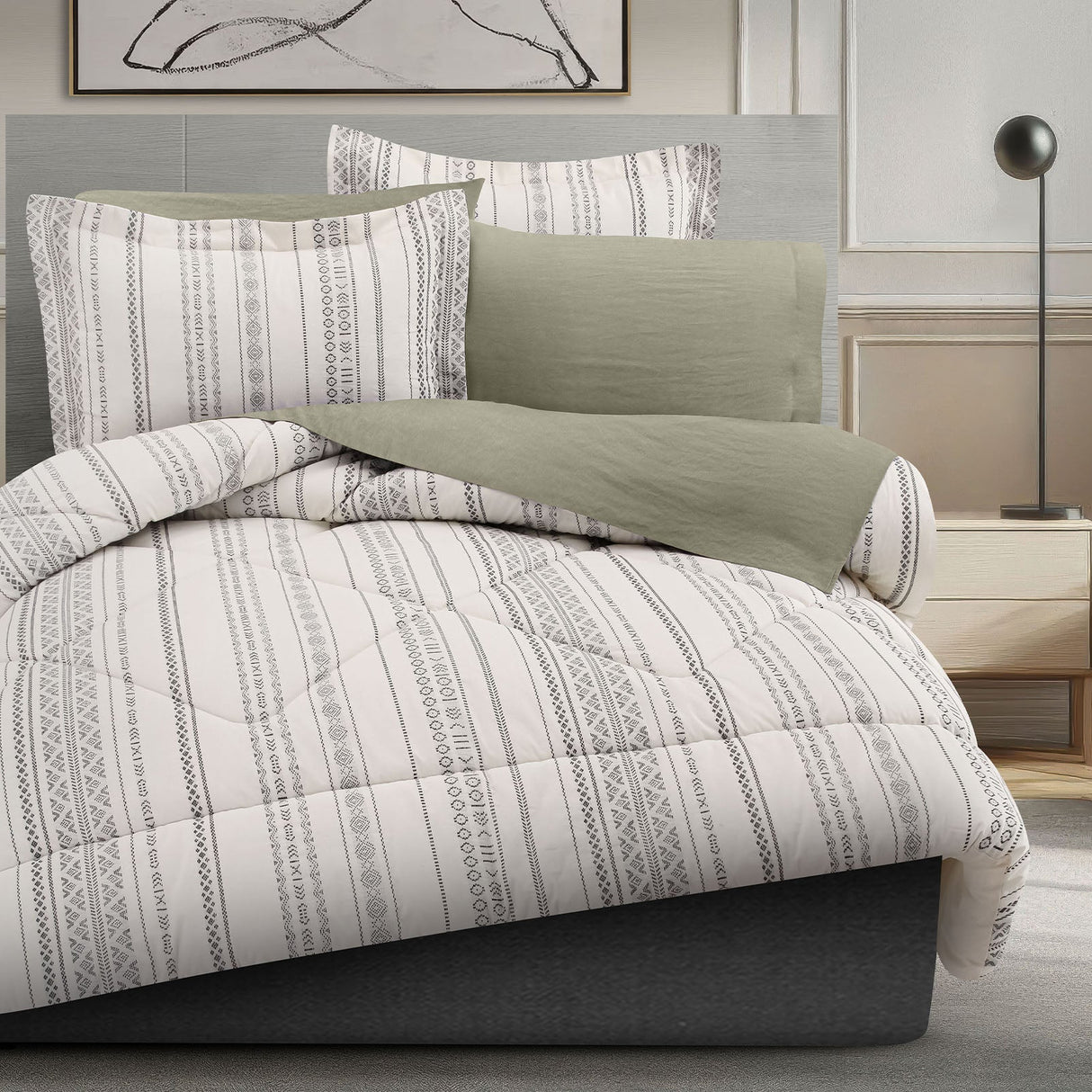 Edredón Nanuked con tallas de Edredón matrimonial, King size, Individual y Queen size. El descanso que mereces con Edredones Dalfiori de Microfibra