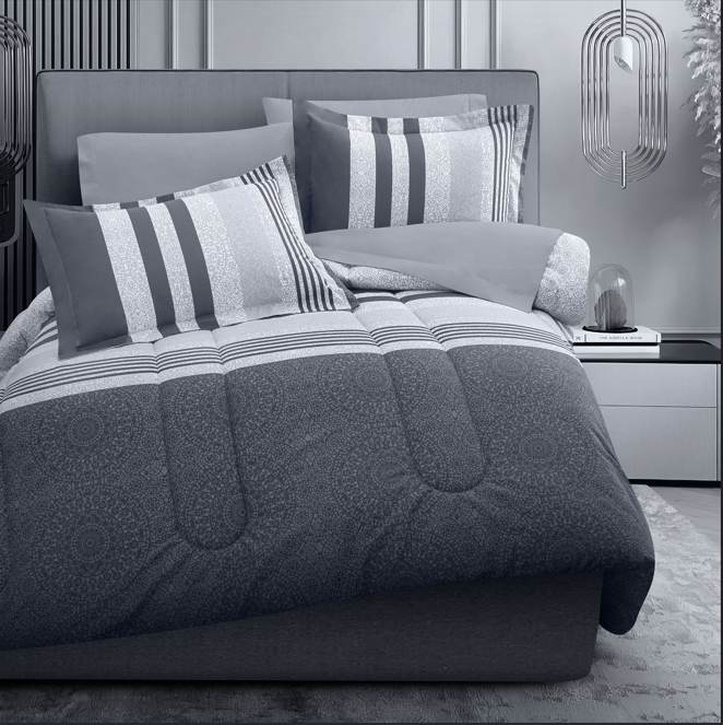 Coordinado Olsen | Edredón y Fundas decorativas | 100% Algodón