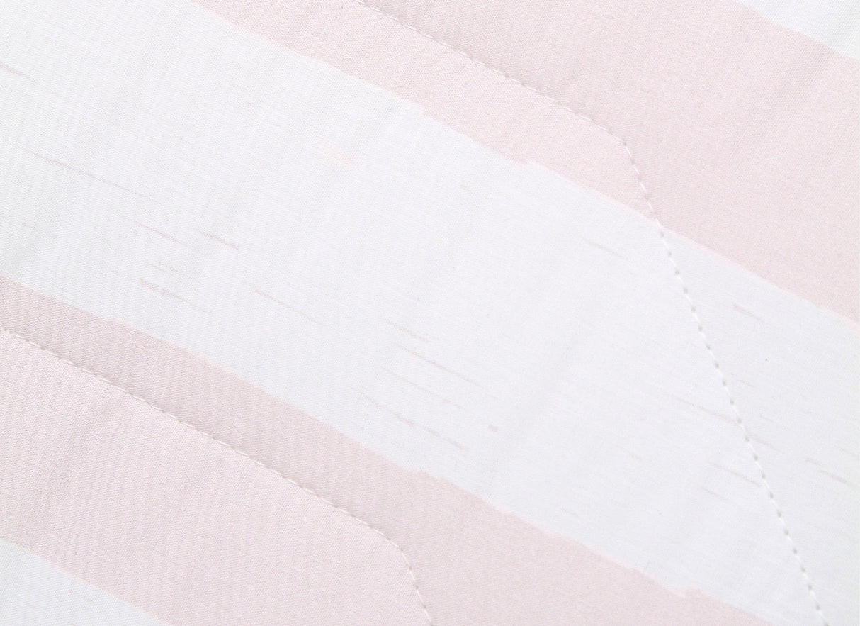 Coordinado Pisani Rosa | Colcha y Fundas decorativas | 100% Algodón