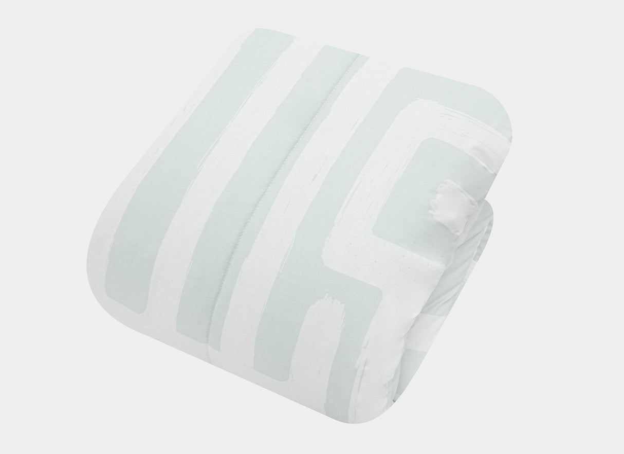 Edredón Pisani Menta tenemos tallas de edredón matrimonial, King size, Individual y Queen size. El descanso que mereces con Edredones Dalfiori de Microfibra