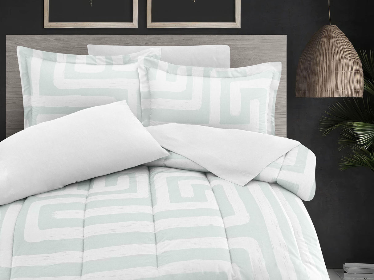 Edredón Pisani Menta | 100% Algodón