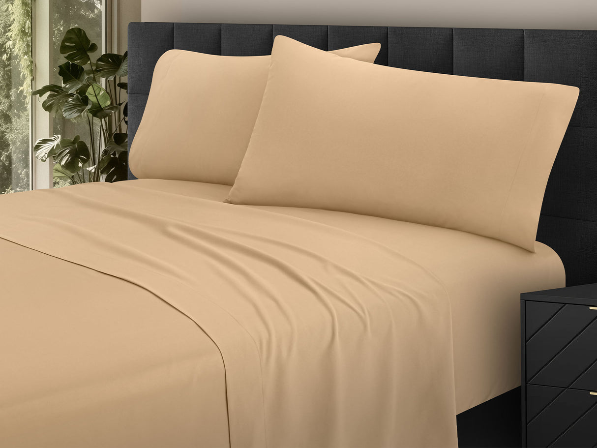 Sábanas Alix · 100% Microfibra · Tejido Sintético Suave