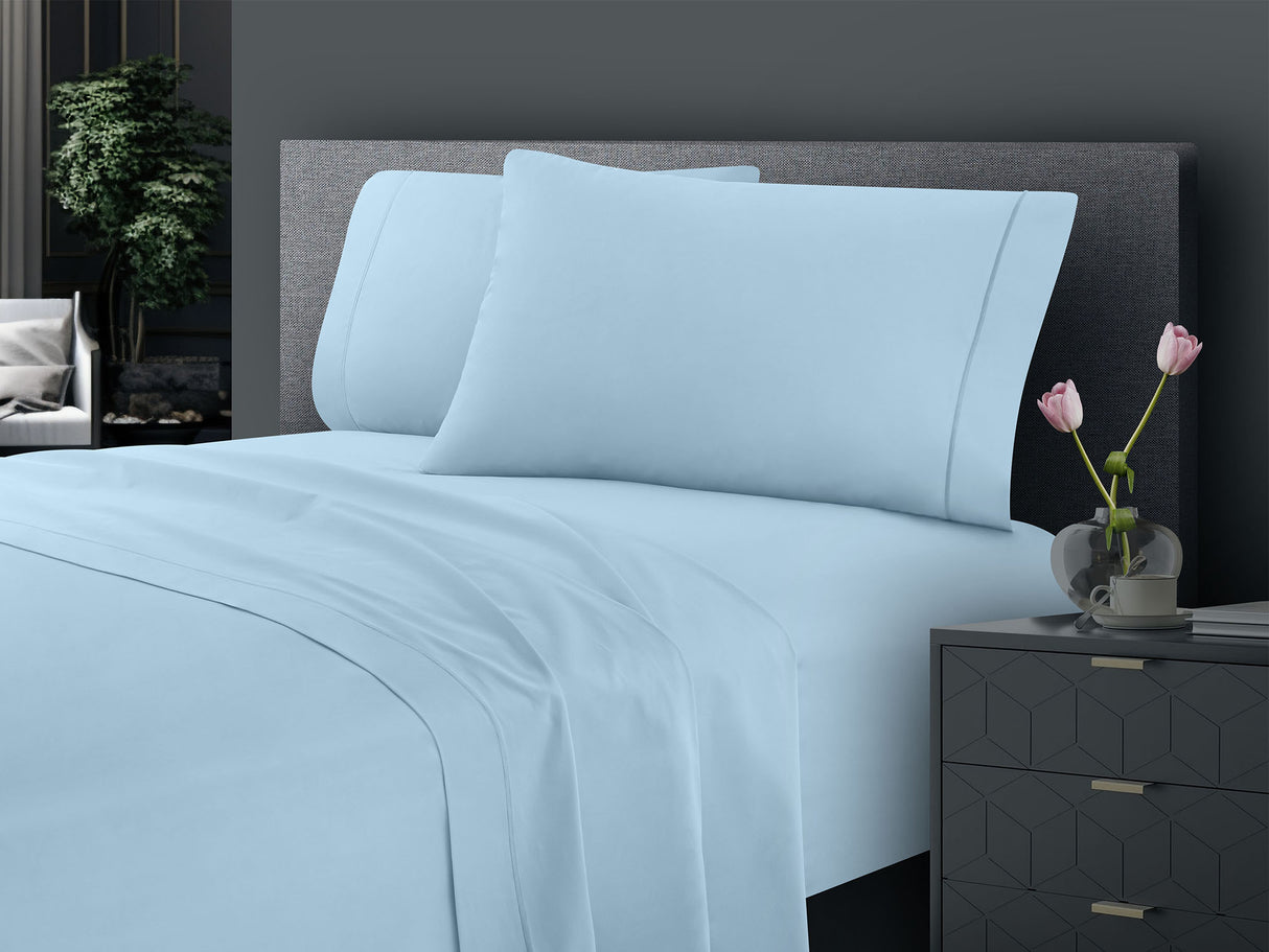 Sábanas Bari · 100% Algodón · Tejido de Satín de 300 Hilos.