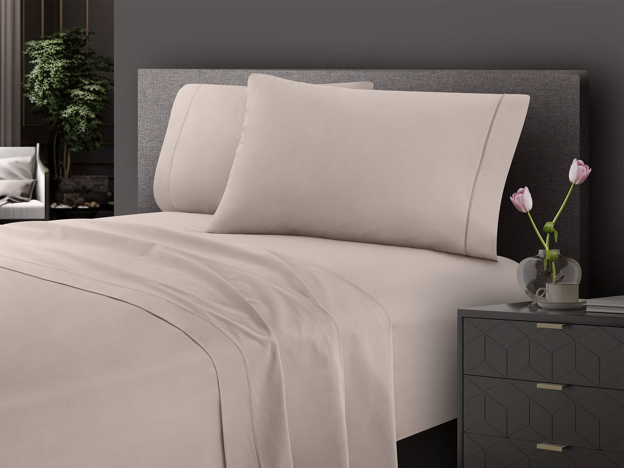 Sábanas Bari · 100% Algodón · Tejido de Satín de 300 Hilos.