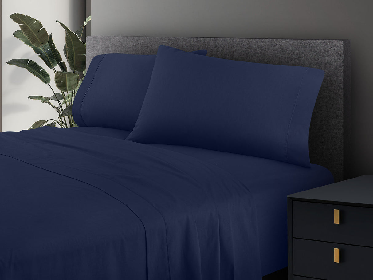 Sábanas Elric · 100% Algodón Reciclado · Muselina de 144 Hilos.