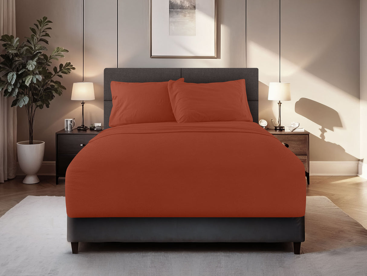 Sábanas Hazel · 100% Microfibra lavada en piedra · Ultra Suave.