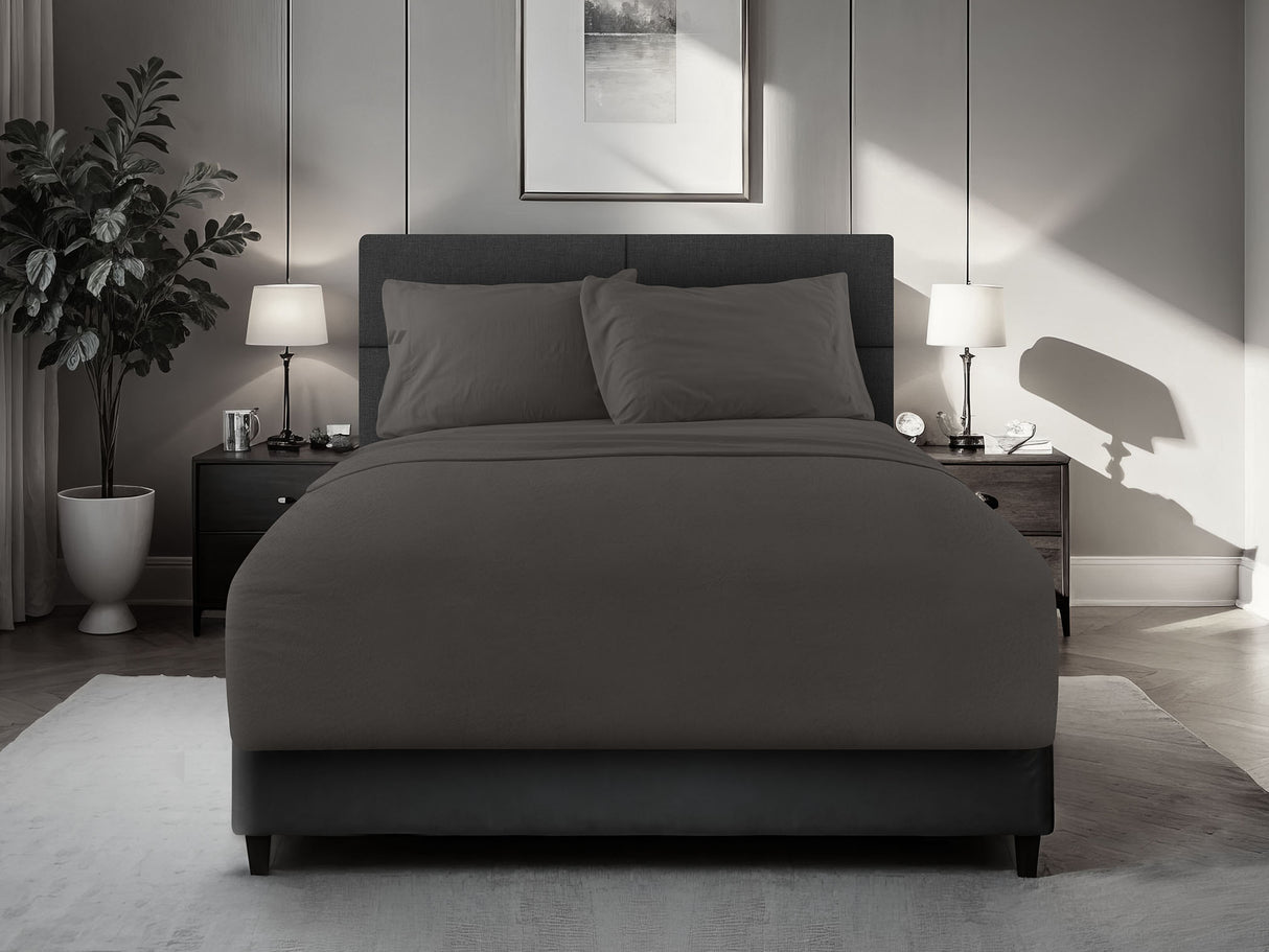 Sábanas Hazel · 100% Microfibra lavada en piedra · Ultra Suave.