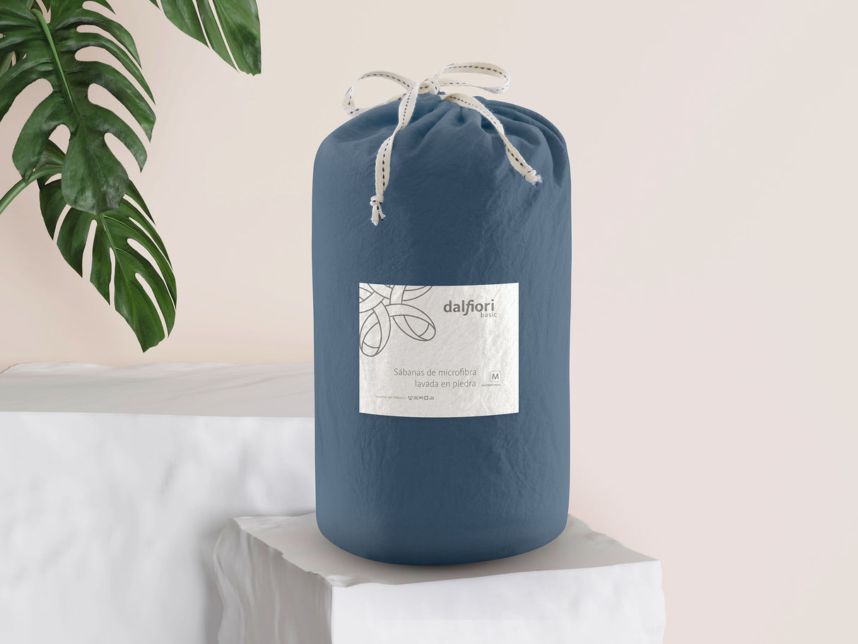 Sábanas Hazel · 100% Microfibra lavada en piedra · Ultra Suave.