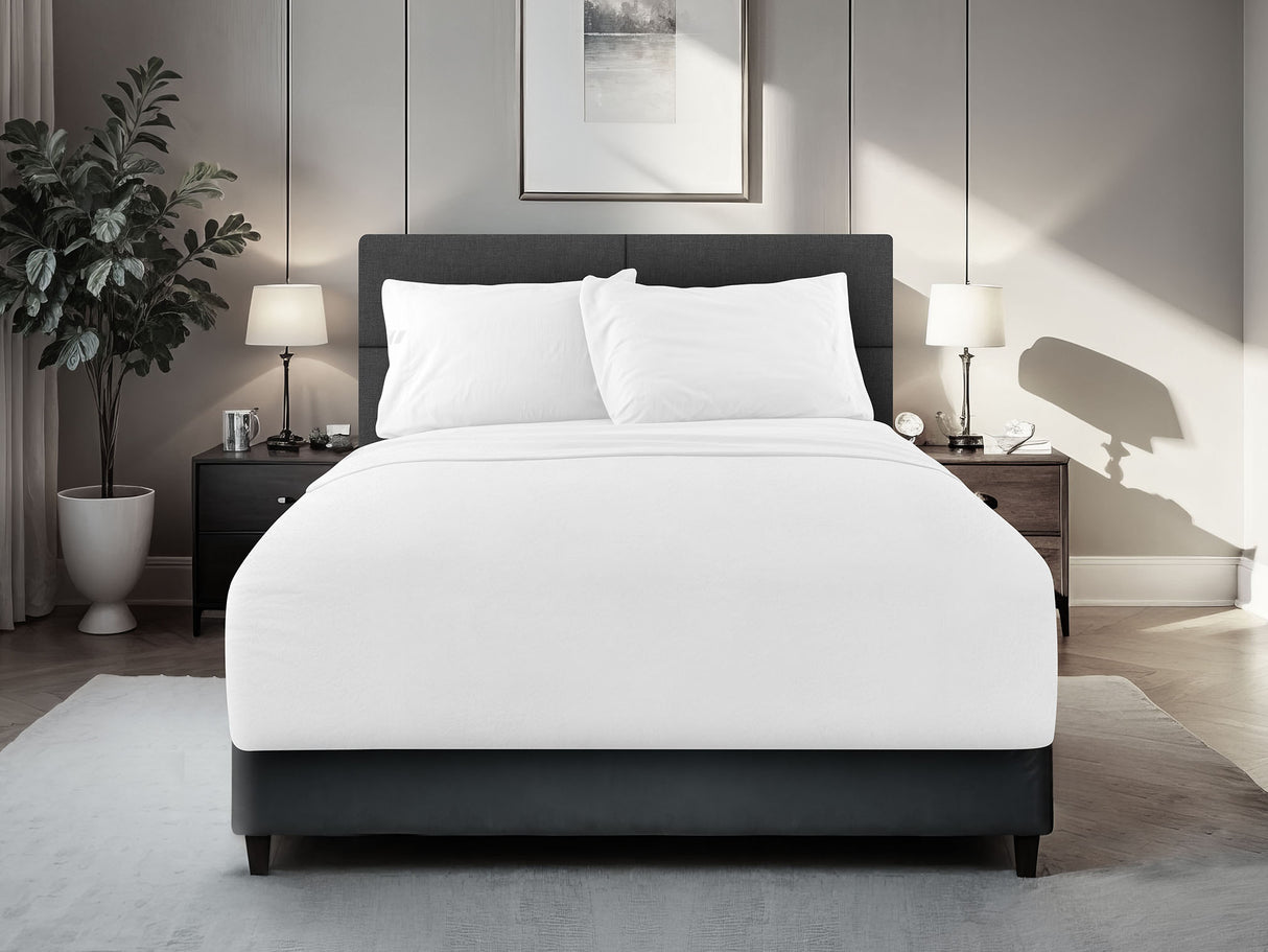 Sábanas Hazel · 100% Microfibra lavada en piedra · Ultra Suave.