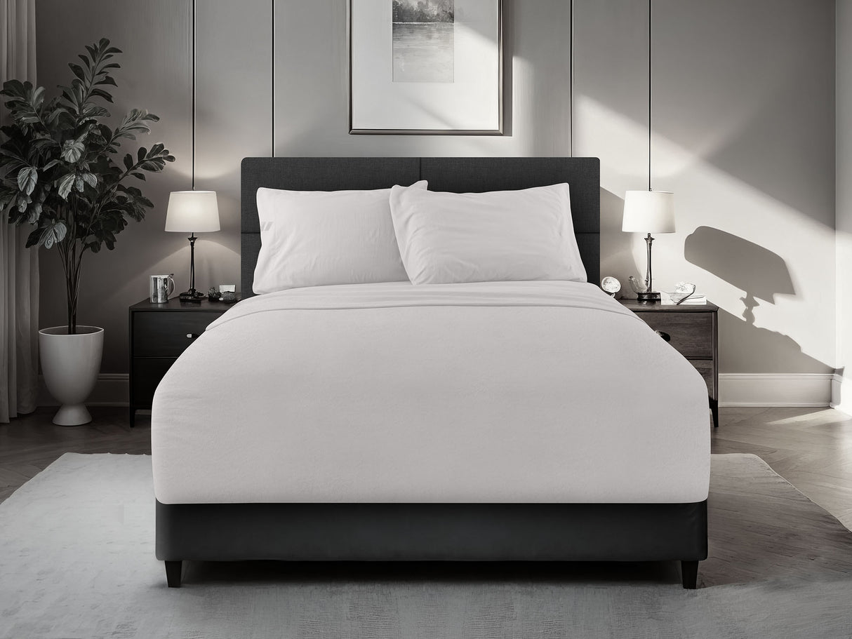 Sábanas Hazel · 100% Microfibra lavada en piedra · Ultra Suave.