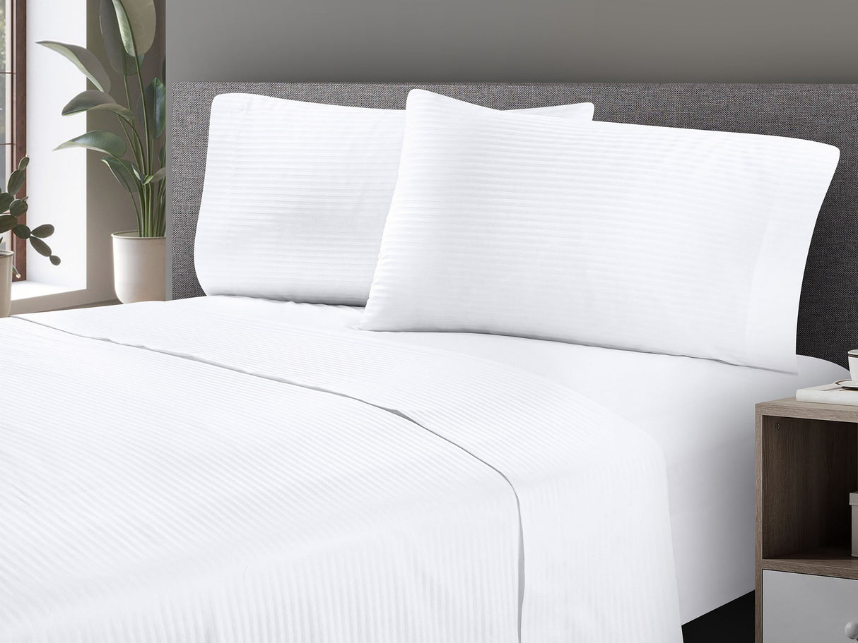 Sábanas Taylor · Algodón y Poliéster al 50% · Tejido de percal de 200 hilos