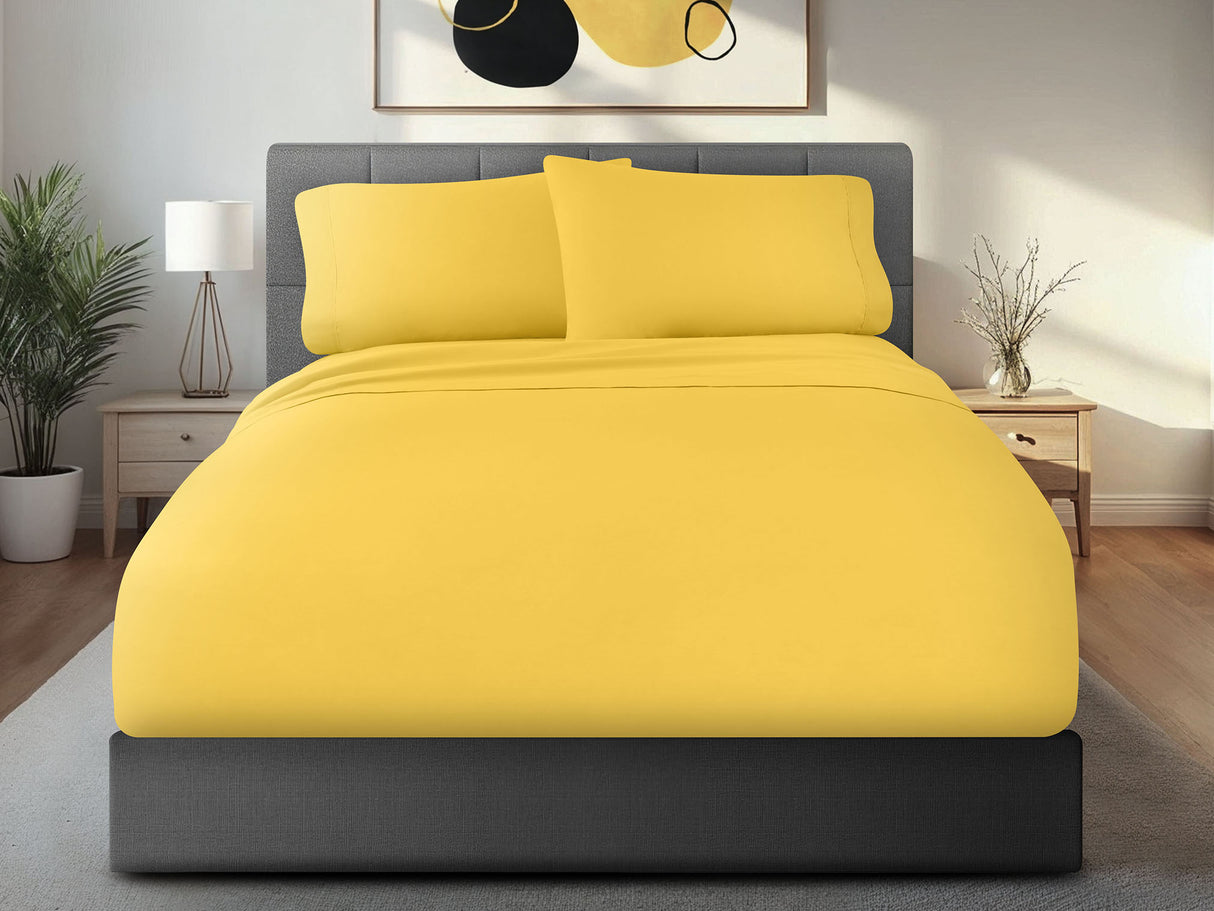 Sábanas Zarco · Algodón y Poliéster al 50% · 144 Hilos y decoradas con bies.