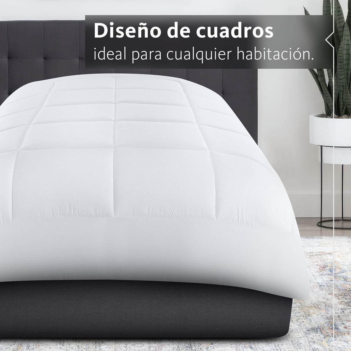 Edredón interior de Seersucker Queen