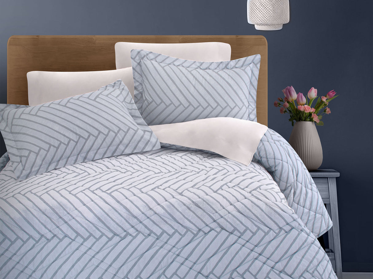 Colcha Tanuk Acero | 100% Algodón