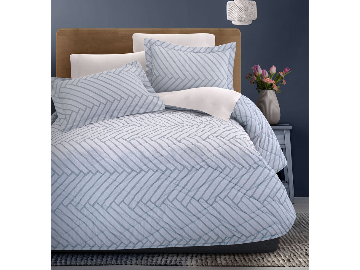 Colcha Tanuk Acero | 100% Algodón