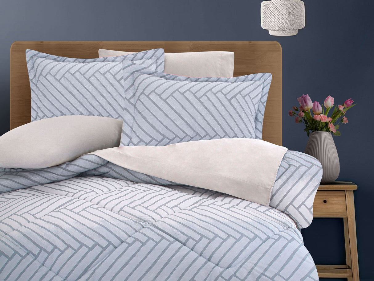 Edredón Tanuk Acero | 100% Algodón