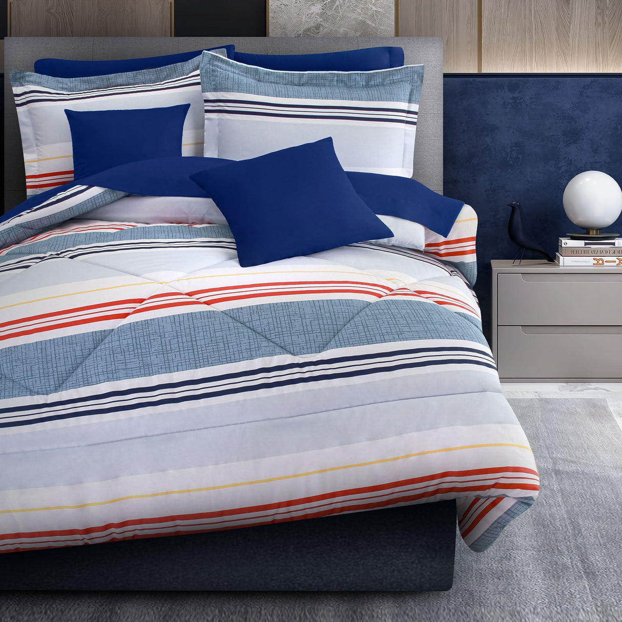 Edredón Tirso con tallas de Edredón matrimonial, King size, Individual y Queen size. El descanso que mereces con Edredones Dalfiori de Microfibra