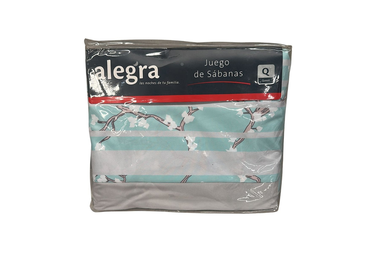 Sábanas Osaka King Size Menta | Microfibra Ultrasuave*