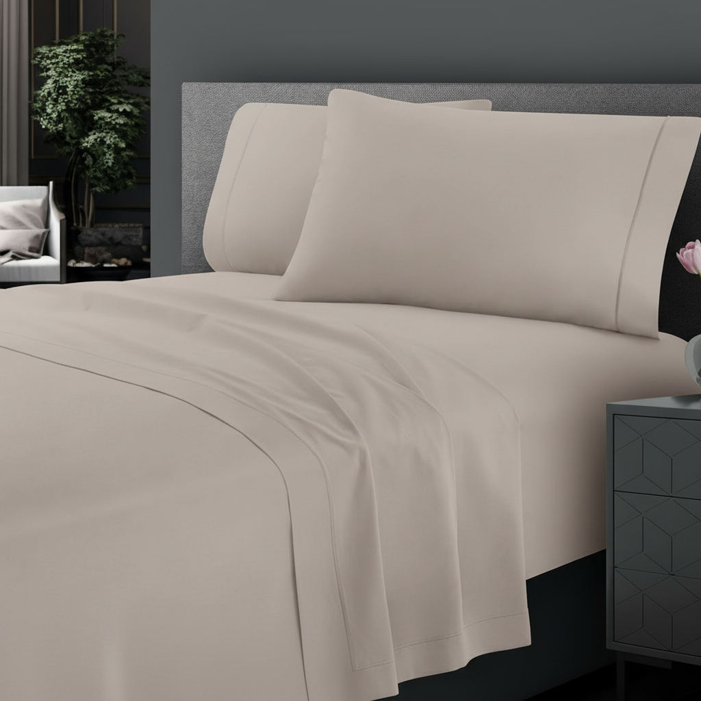 Sábanas Bari Taupe - Ajuste de Color