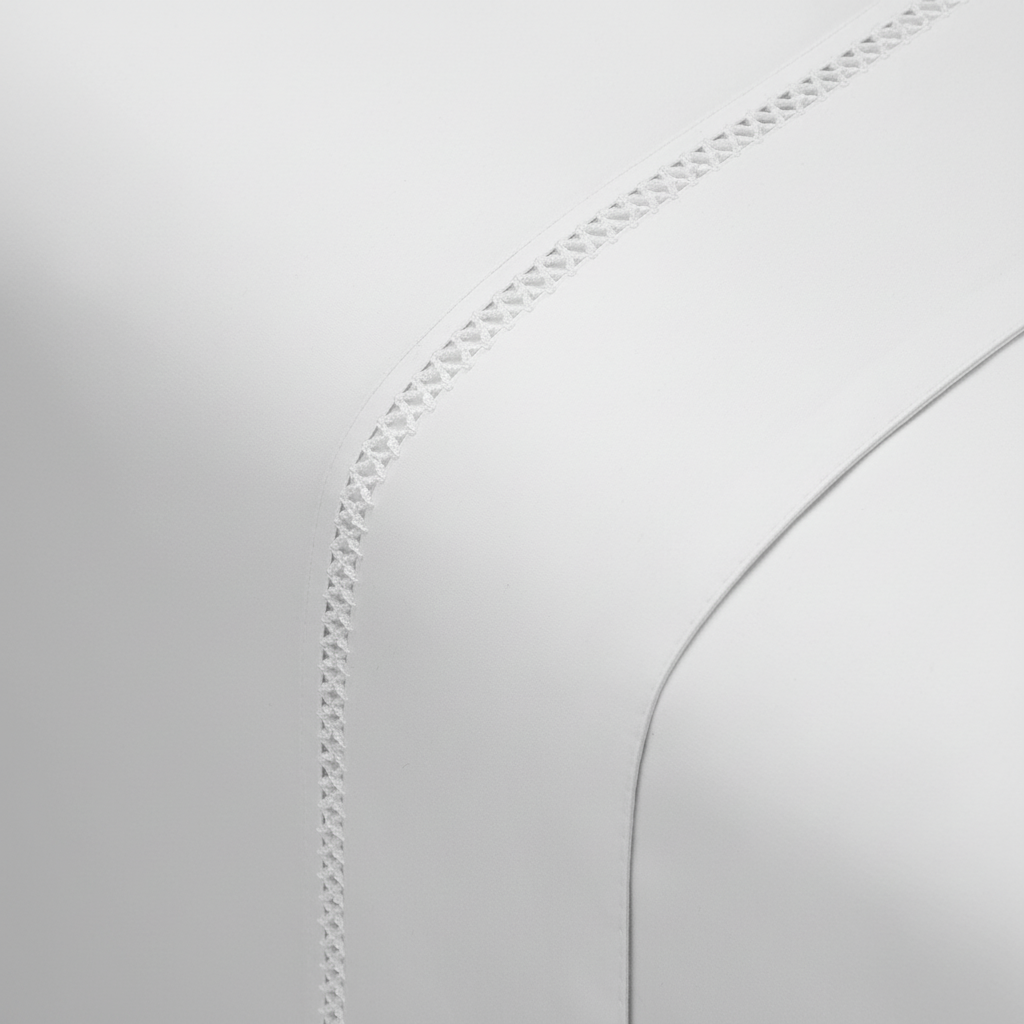 Sábanas Mantova Gris Claro - Detalle bordado