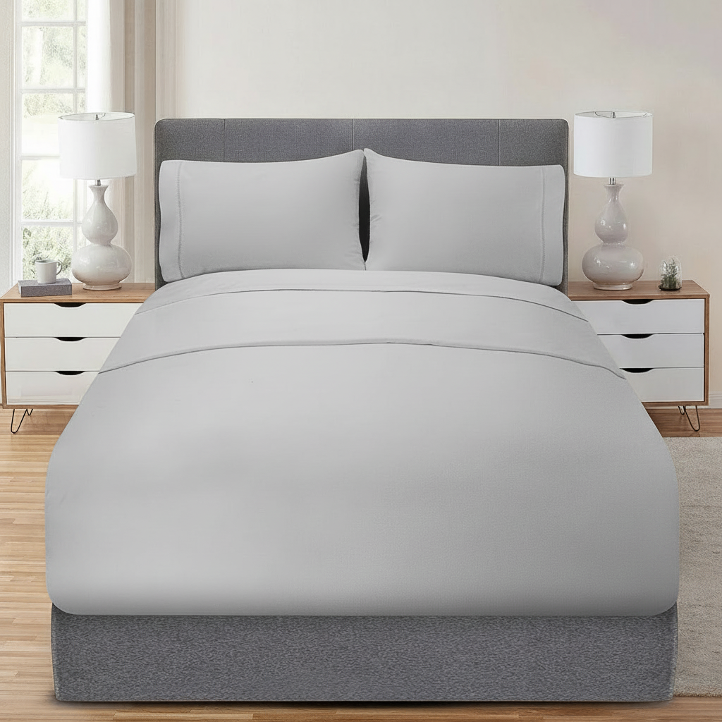 Sábanas Mantova Gris Claro