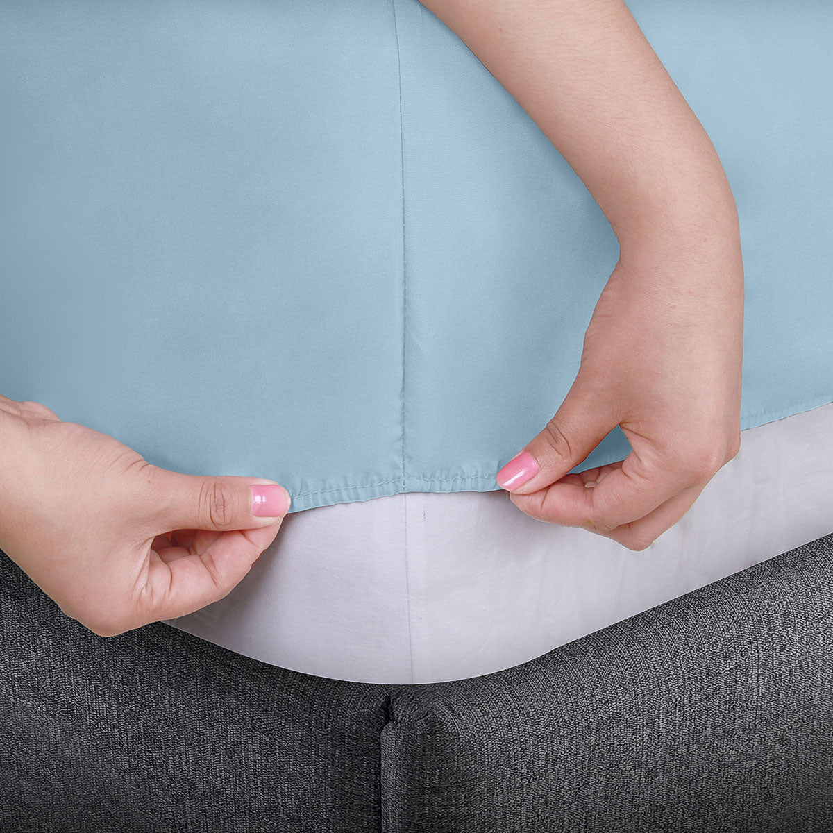 Sábanas Bari · 100% Algodón · Tejido de Satín de 300 Hilos.