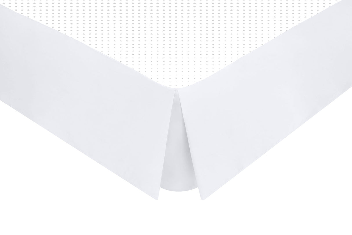Cubre Box Galia Individual Blanco | Mezcla de fibras *
